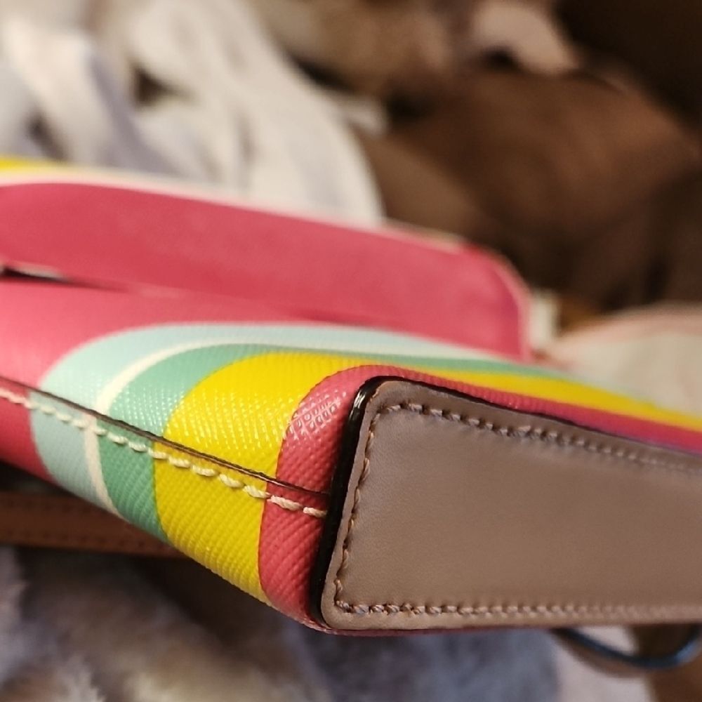 Kate Spade Colorful Striped Crossbody Bag - Picture 4 of 5